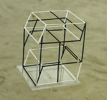 vierdimensionaler LTI-cubus, Plastik, Frank Richter